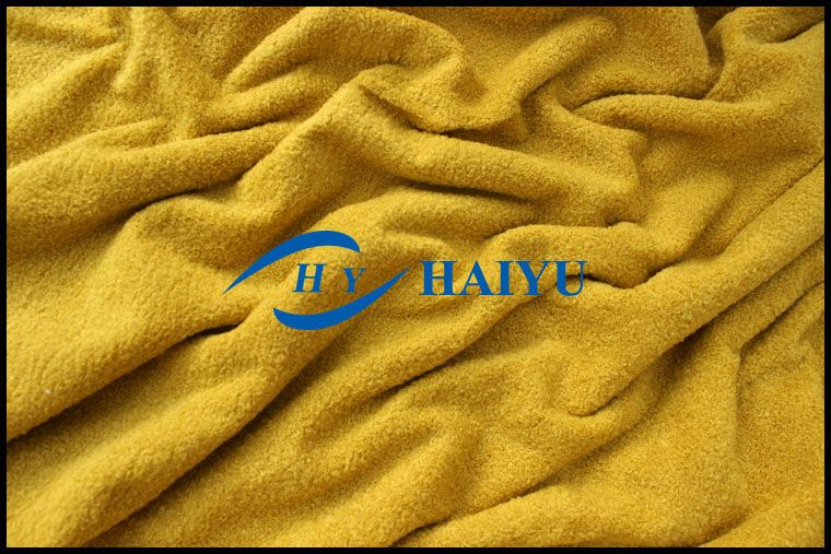 100% polyester warp knitting pearl velour/pajama