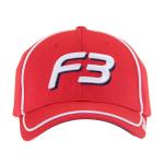 100% Polyster PU Woven Racing Baseball Caps With Gold Thread Embroidery