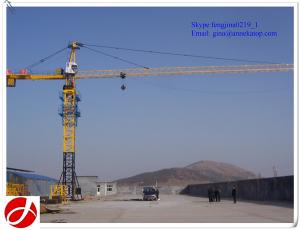 Quality 6t lifting load QTZ80-5610 fixed tower crane spare parts wholesale
