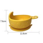 Animal Deer Shape Baby Silicone Bowls And Spoons BPA Free Customized