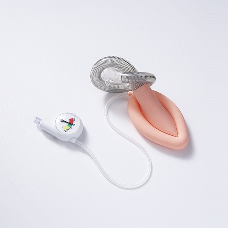 Anesthesia ISO CE Soft Medical Silicone LMA Laryngeal Mask With Patent Cuff Monitor