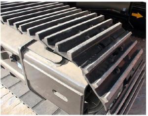 Quality Customized D375 Forged Excavator Track Pad undercarriage track shoes wholesale
