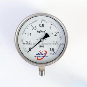Quality PG-037 SS safety pattern pressure gauge wholesale