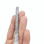 60MM*8MM*200MM Plastic Insulation Anchors Steel Nails For Building Panels