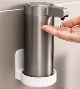 Quality Countertop Touchless Hand Sanitizer Gel Dispenser Stainless Steel 270ML wholesale