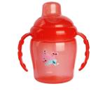 (NEW ) 225ml PP SIPPY CUP WITH DOUBLE HANDLES NON-SPILL
