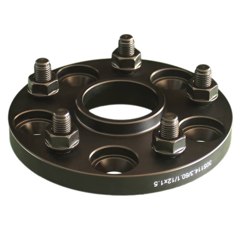15mm All Black Forged Billet Aluminum 5x114.3 Hubcentric Spacers For LEXUS