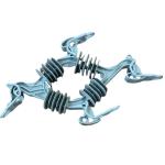Overhead XS-TCPC02 Suspension Nylon Steel Material Anchor Clamp for FTTH Fiber