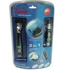 AAA Battery Hair Beard Trimmer Safety Convenient Adjustable Small Hair Clippers