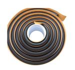3m Length Mastic Tape with 17mmX17mm Black