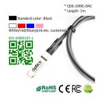 200G QSFP56 to QSFP56 DAC(Direct Attach Cable) Cables (Passive) 1M 200G QSFP56