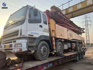 Quality SANY 2012 Used Concrete Pump Truck 52m 5 Sections With RZ Boom SY5418THB52 wholesale