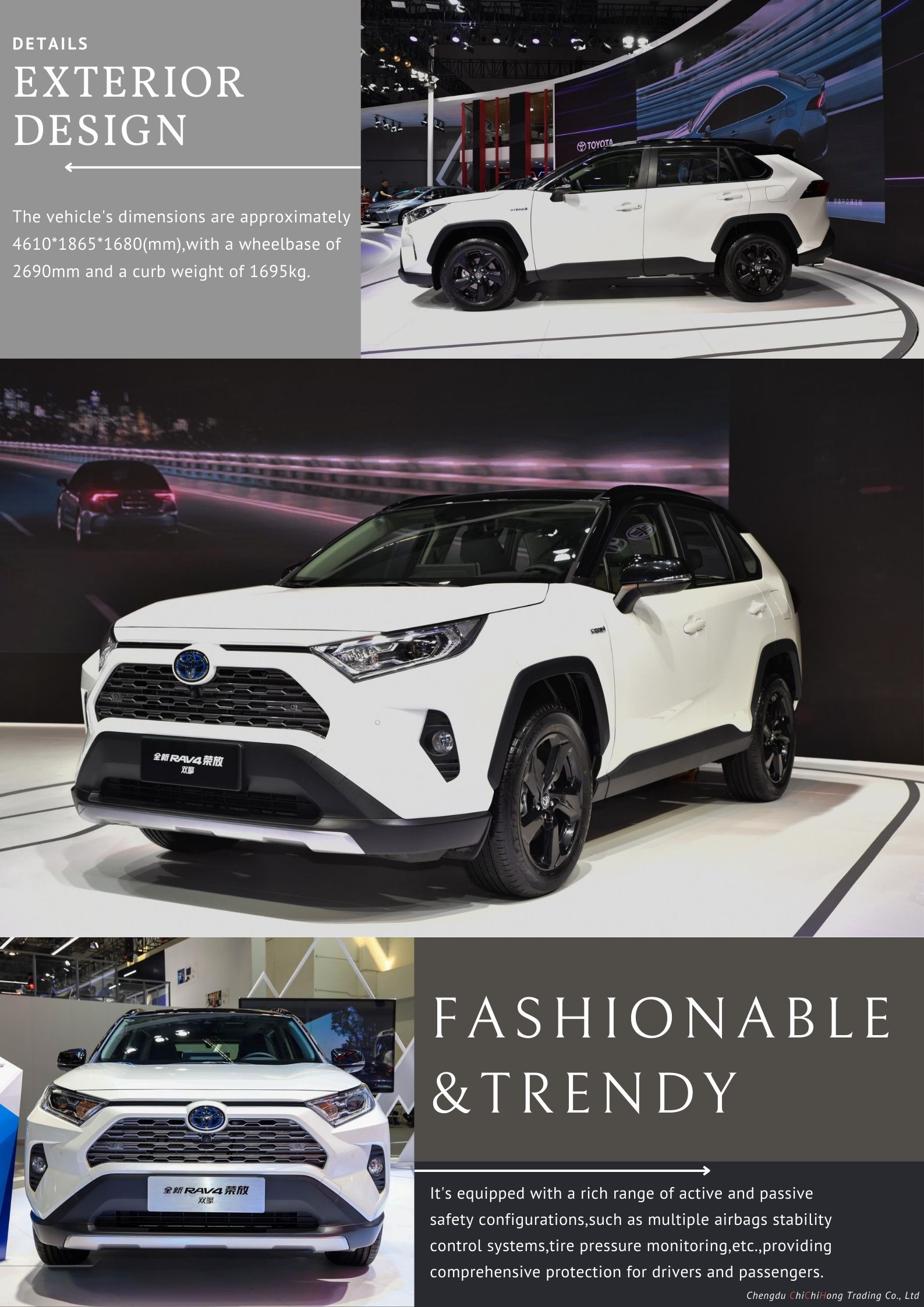 Maximum Power Ps 150-200Ps Active Vehicle With 4-wheel Drive For Toyota Rav 4 Used Cars Rav4