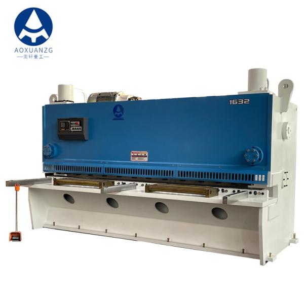 Efficient Hydraulic Guillotine Shearing Machine 3200mm Cutting Length E21S