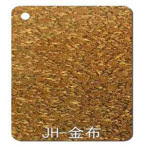 Quality PMMA Cast Golden Silver Cloth Texture Design Acrylic Sheet 4x8ft wholesale