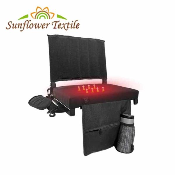 ODM Outdoor Folding Heated Chair Camping 150kg Stadium Seat
