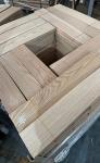 Thick 1.2mm European White Oak Veneer Flooring light color AB grade