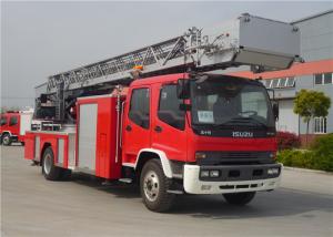 Quality 30 Meters Height Six Seats Japanese Chassis 4x2 Drive Aerial Ladder Fire Engine wholesale