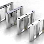 Access Control Swing Turnstile Gate