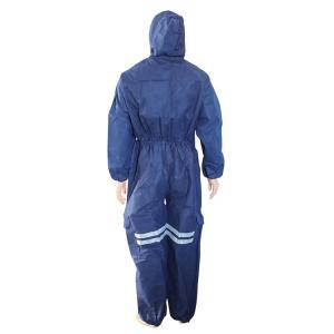 Quality Long Sleeve Disposable Coverall Suit , SMS Disposable Hooded Coveralls wholesale