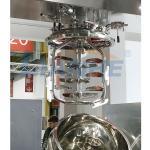 150L Hydraulic Lifting Vacuum Emulsifier Mixer Bottom Homogenizer SUS316L