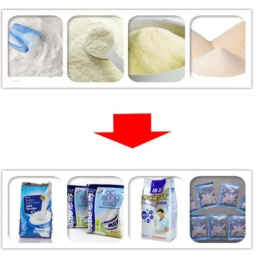 Protein Powder Doypack Automatic Packing Machine Milk Powder Zipper Bag Egg Powder Stand-Up Pouch Packaging Machine