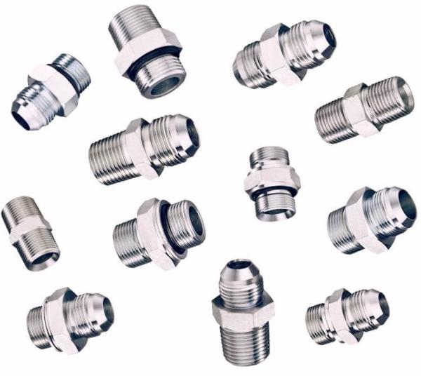 Pipe Adapter for American Fittings Bsp Metric Jichose Fitting 1/4"Hydraulic