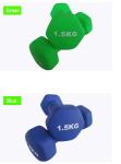 0.5kg 1kg 1.5kg 2kg 2.5kg 3kg -10kgVinyl neoprene coated hex dumbbell for woman