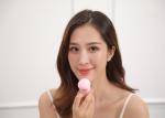 Multicolor Makeup Puff Sponge , Fuzzy Makeup Sponge Bounce Easy Cleaning