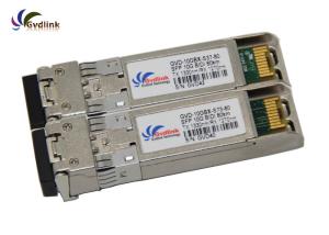 Quality SFP-10G-BX80U-I Compatible 3.3V 10gb Sfp+ Transceiver wholesale