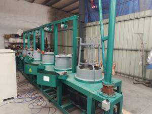 Quality Inlet Wire 6.5mm Plc Steel Wire Drawing Machine Outlet Wire 2.8mm Motor 15kw wholesale