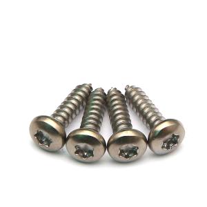 Quality Torx Pin Pillar Drive Head Stainless Steel Self Tapping Screws A4 316 SS DIN7981 wholesale