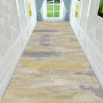 Hotel Corridor Commercial Floor Mat 1.6m*50m 3D Printing Long Hallway Runners