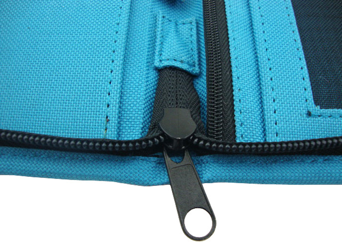 Durable Family Passport Holder Organizer , Waterproof Accessories Travel Bag Blue Color