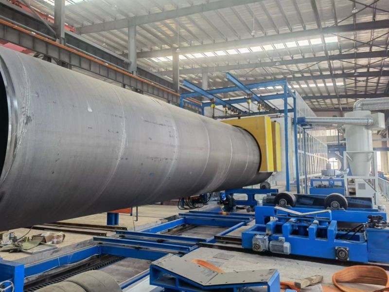 Metal Pipe Liquid / Fusion Epoxy Powder Coating 3lpp / PE Anticorrosion Machine