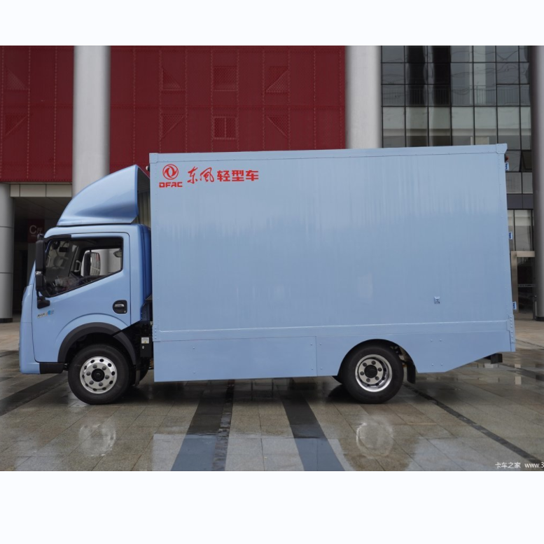 18.5CBM Electric Van Cargo Truck with Rear Camera and Electronic Stability Control