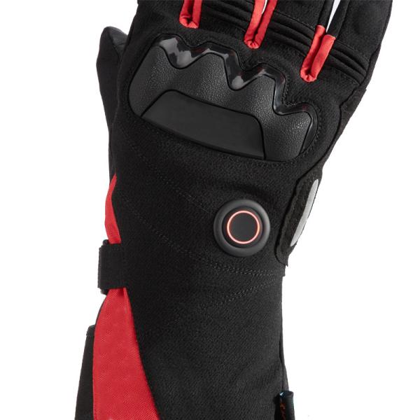 Breathable 12w Rechargeable Heated Gloves For Bike Golf Scooter Snow Winter