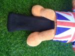 golf head cover , dog head cover , animal head cover , plush head cover , driver