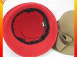 Fashion hot sale unique wool felt ladies hat, Crushable Australia wool hats for