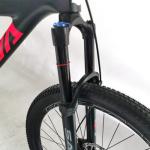 Black red Full Suspension Carbon Mountain Bike 27.5 DH 14kg for Male