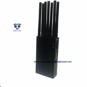 Quality Portable 10 antenna Mobile phone Signal Jammer PCS CDMA 3G 4G WiFi UHF VHF wholesale