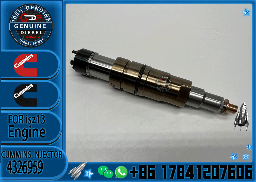 ZQYM factory fuel injector assembly CRDI 2872544 2872405 2894920 4307217 5491721 4326959 for Cummins Scania XPI injector