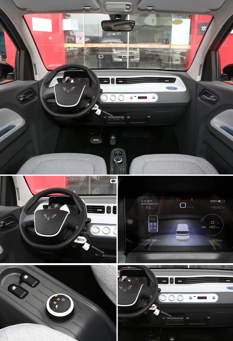 2 Seat Convertible Sports Car Wuling Micro EV Electric SUV Car 2024 Energy Electric Car