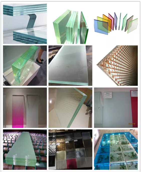 Heat Reflective Grey Blue Green Bronze Window Factory Colored Tinted Building Float Glass