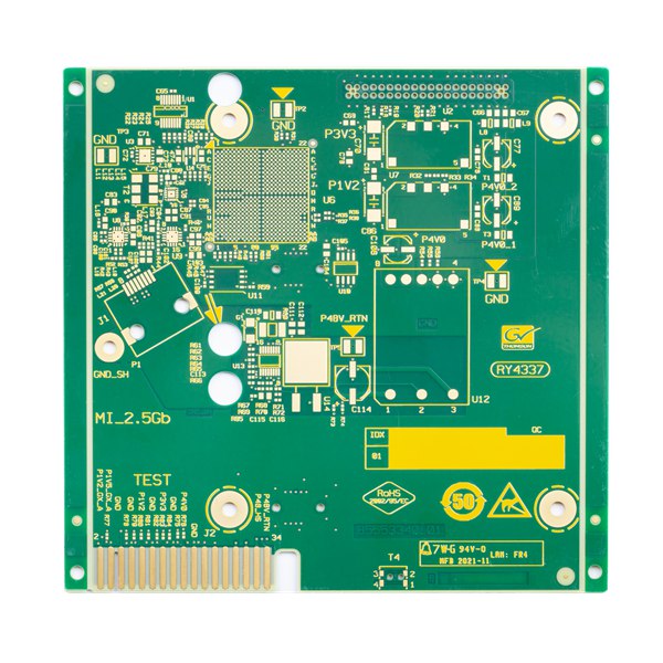 1.6MM 6L Custom Printed Circuit Boards Gold Finger FR4 BGA PCB
