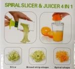 FB132921 Multi-function eco-friendly spiral slicer & juicer 4 in 1