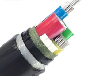 Quality XLPE Insulated Low Voltage Electrical Cable 4 Core Power Cable SWA Or AWA wholesale
