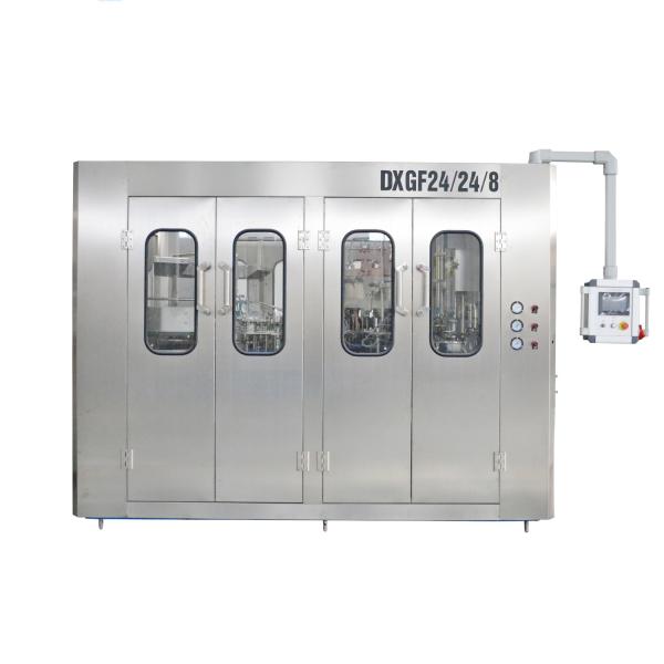 500ml 8000bph Carbonated Soft Drink Filling Machine 24 Heads Soda Bottling