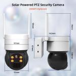 6W Solar Power H.265 3G 4G LTE Outdoor Camera