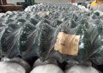 Hot Dipped Link Chain Fence , Dark Green Residential Chain Link Fencing